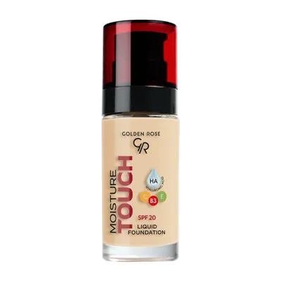 GOLDEN ROSE MOISTURE TOUCH NAWILŻAJĄCY PODKŁAD DO TWARZY SPF20 106 30ML