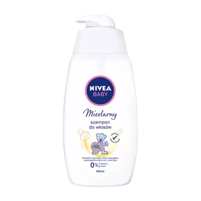 NIVEA BABY SZAMPON MICELARNY DO WŁOSÓW DLA DZIECI OD PIERWSZEGO DNIA ŻYCIA 500ML