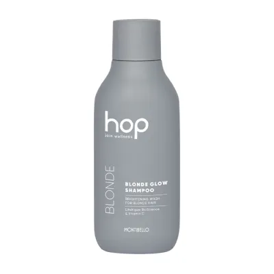 MONTIBELLO HOP JOIN WELLNESS BLONDE SZAMPON DO WŁOSÓW ROZJAŚNIANYCH I BLOND 300ML