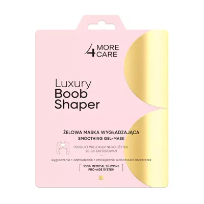 MORE4CARE LUXURY BOOB SHAPER ŻELOWA MASKA WYGŁADZAJĄCA