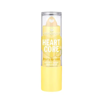 ESSENCE HEART CORE FRUITY LIP BALM OWOCOWY BALSAM DO UST 04 LUCKY LEMON 3G