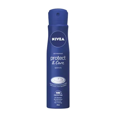 NIVEA PROTECT&CARE ANTYPERSPIRANT W SPRAY'U DLA KOBIET 250ML