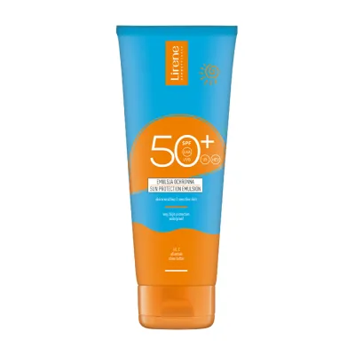 LIRENE SUN EMULSJA OCHRONNA SKÓRA WRAŻLIWA SPF50+ 120ML