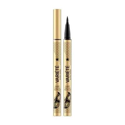 EVELINE VARIETE EYELINER WODOODPORNY ULTRA BLACK 2G