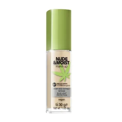 BELL HYPOALLERGENIC NUDE&MOIST MAKE-UP FLUID NAWILŻAJĄCO-ODŻYWCZY 04 NATURAL TAN 30G