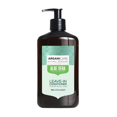 ARGANICARE ALOE VERA ODŻYWKA BEZ SPŁUKIWANIA Z ALOESEM 400ML