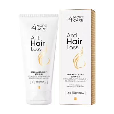 MORE4CARE ANTI HAIR LOSS SPECJALISTYCZNY SZAMPON DO WŁOSÓW WYPADAJĄCYCH I OSŁABIONYCH 200ML