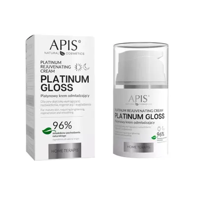 APIS PLATINUM PLATYNOWY KREM ODMŁADZAJĄCY DO TWARZY 50ML