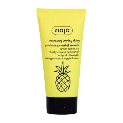 ZIAJA ANANASOWY PEELINGUJĄCY SORBET DO CIAŁA 160ML