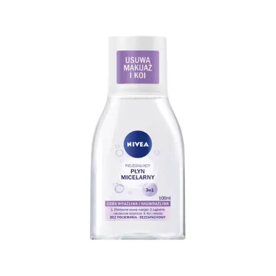 NIVEA PŁYN MICELARNY USUWA MAKIJAŻ I KOI 100ML