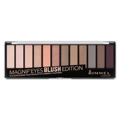 RIMMEL MAGNIFEYES PALETTE PALETA CIENI 002 BLUSH EDITION 14,16G