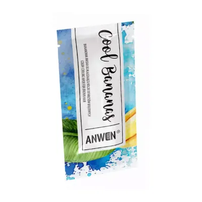 ANWEN COOL BANANAS BANANOWA MASKA OCHŁADZAJĄCA KOLOR DO WŁOSÓW BRĄZ 10ML TRAVEL SIZE