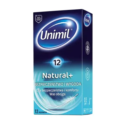 UNIMIL NATURAL+ PREZERWATYWY 12 SZTUK