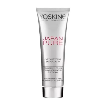 YOSKINE JAPAN PURE ENZYMATYCZNA EKSFOLIACJA DELIKATNY PEELING Z ODMŁADZAJĄCYMI ENZYMAMI 75ML