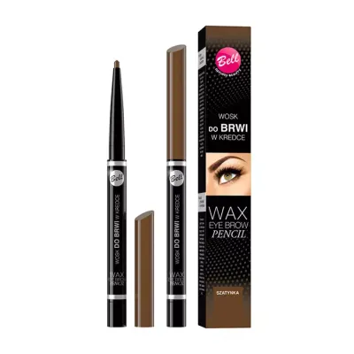 BELL WAX EYEBROW PENCIL WOSK DO BRWI W KREDCE SZATYNKA 12ML