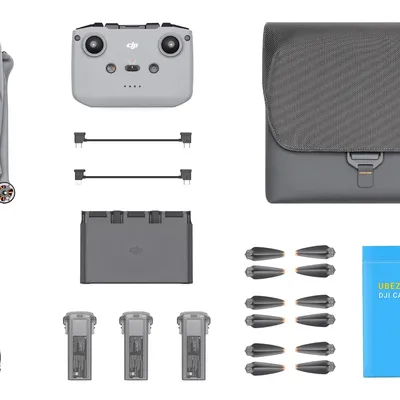 Zestaw DJI Air 3 Fly More Combo (DJI RC-N2) + Ubezpieczenie CARE (2 lata)