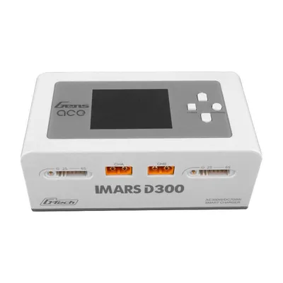 Ładowarka Gens Ace IMARS D300 G-Tech Channel AC/DC 300W/700W RC Biała