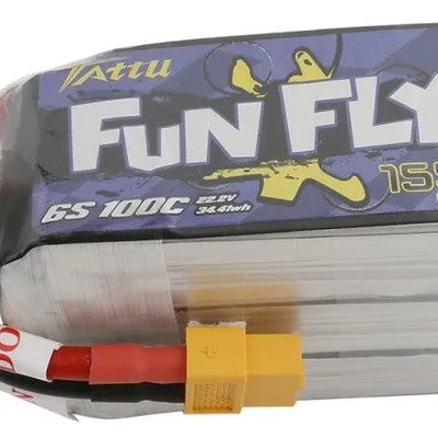 Akumulator Tattu Funfly 1550mAh 22.2V 100C 6S1P XT60