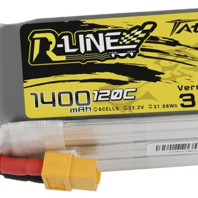 Akumulator Tattu R-Line 3.0 1400mAh 22.2V 120C 6S1P XT60