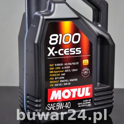 MOTUL 8100 X-CESS 5W40 4L