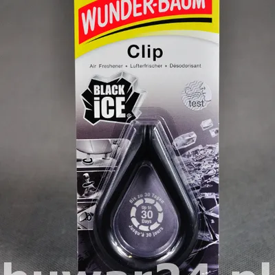 Zapach WUNDER- BAUM Clip Black Ice