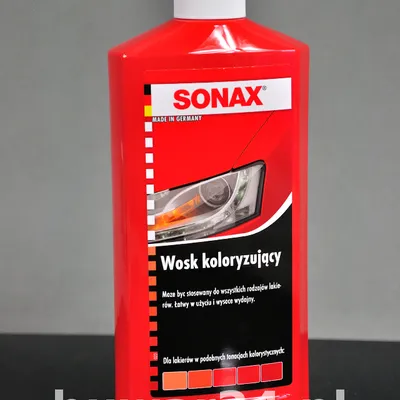 SONAX Wosk koloryzujący Nano Pro Czerwony 500 ML