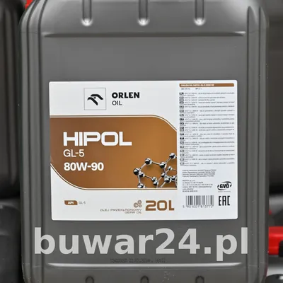 HIPOL GL-5 80W90 20L