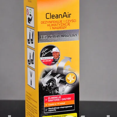 MOJE AUTO CleanAir Czyści klimatatyzację i nawiewy 150ml Wanilia