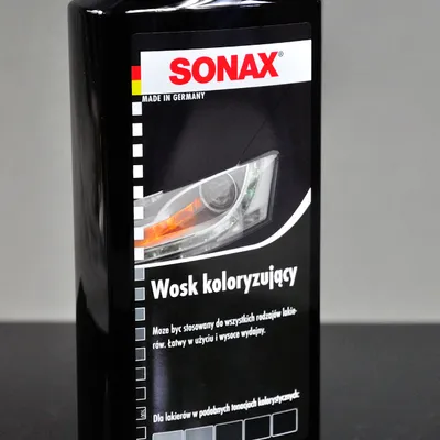 SONAX Wosk koloryzujący Nano Pro Czarny 500 ml