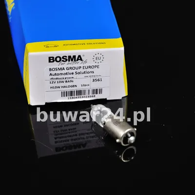 ŻARÓWKA/3561/12V 10W HALOGEN BA9s H10W