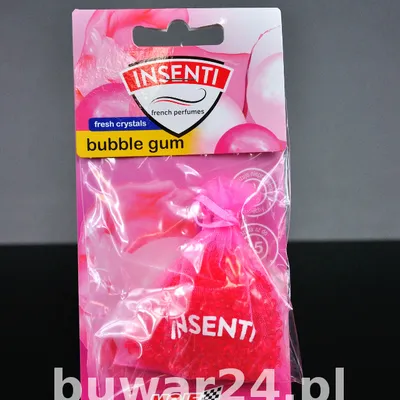 MOJE AUTO-Insenti Woreczek Zapach Buble Gum 20g