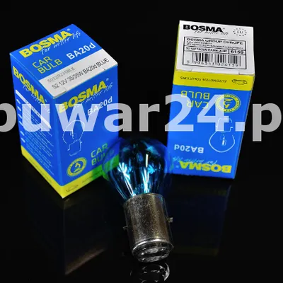 ŻARÓWKA /6159/ 12V 35/35W BLUE