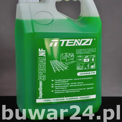 TENZI SUPER GREEN SPECJAL NF 5L do zanieczyszczeń ropopochodnych