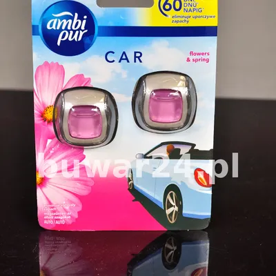 AMBI PUR CAR JAGUAR FLOWERS SPRING DUO