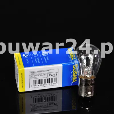 ŻARÓWKA /1574s/ 12V 21/5W BAY15d