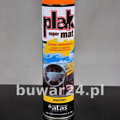 PLAK SUPERMAT 600 ml POMARAŃCZA