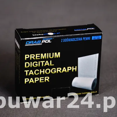 PAPIER DO TACHOGRAFÓW DRABPOL - premium