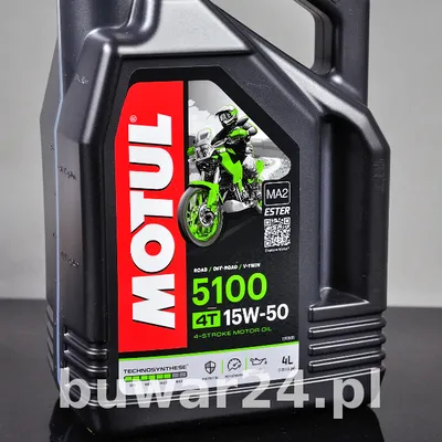 MOTUL 5100 4T ESTER 15W50 4L