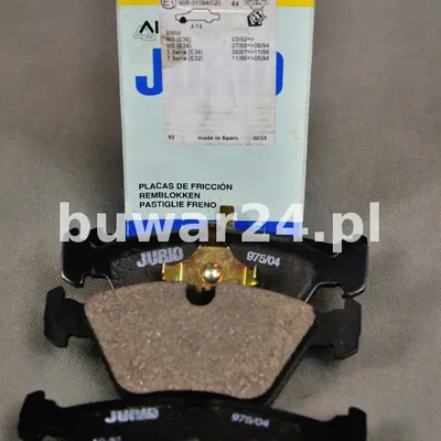 KLOCKI HAMULCOWE JURID 571355D BMW SERIA 5-7