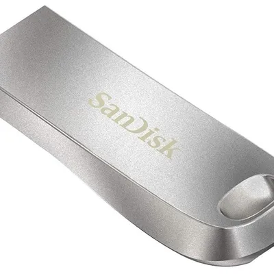 Pendrive SanDisk Ultra Lux SDCZ74-128G-G46 (128GB; USB 3.0; kolor srebrny)