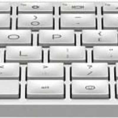 Klawiatura HP 970 Programmable Wireless Keyboard bezprzewodowa srebrna 3Z729AA