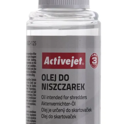 Activejet ASO-125 Olej do niszczarek, 125ml