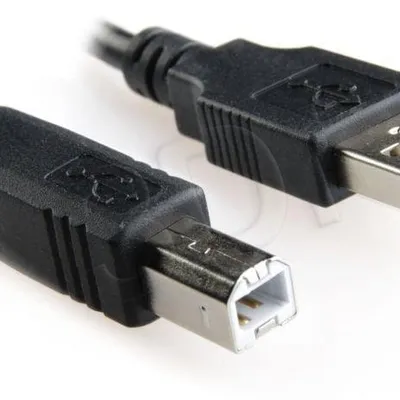 Kabel GEMBIRD CCP-USB2-AMBM-6 (USB 2.0 typu A M - USB 2.0 typu B M; 1,8m; kolor czarny)