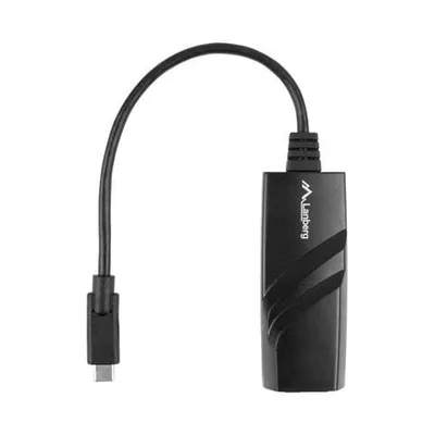 Karta sieciowa Lanberg NC-1000-02 (USB 3.1, USB-C; 1x 10/100/1000Mbps)