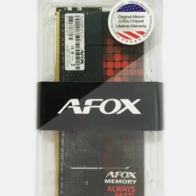 AFOX DDR4 16G 3200MHZ MICRON CHIP CL16 XMP’ AFLD416PS1C