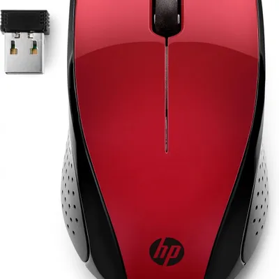 Mysz HP Wireless Mouse 220 Sunset Red bezprzewodowa czerwona 7KX10AA