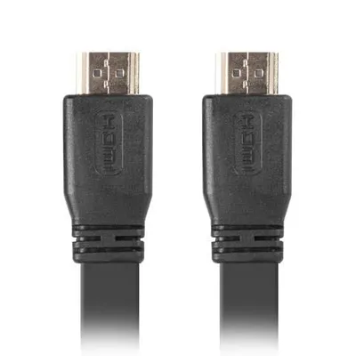 Kabel Lanberg CA-HDMI-21CU-0018-BK (HDMI M - HDMI M; 1,8m; kolor czarny)