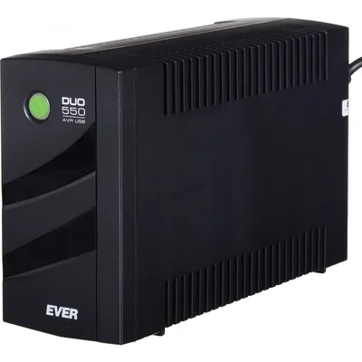 Zasilacz UPS EVER DUO 550 PL AVR USB (T/DAVRTO-000K55/01)