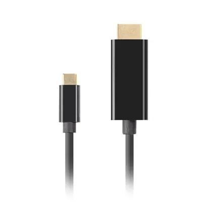 LANBERG KABEL USB-C(M)->HDMI(M) 3M 4K 60HZ CZARNY CA-CMHD-10CU-0030-BK