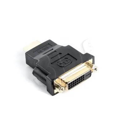 Adapter Lanberg AD-0014-BK (HDMI M - DVI-I F; kolor czarny)